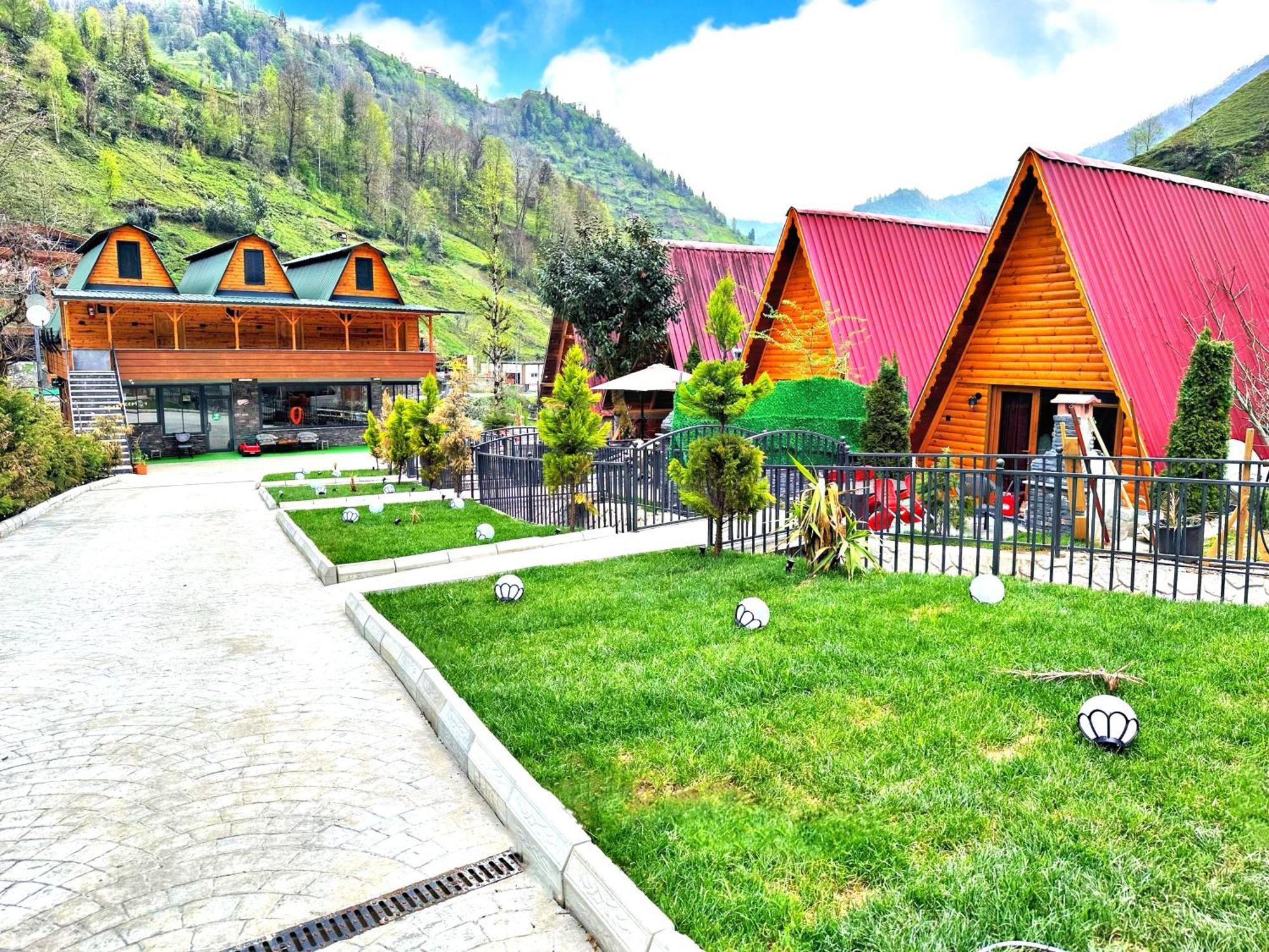Tabiat Bungalows Çamlıhemşin Esterno foto
